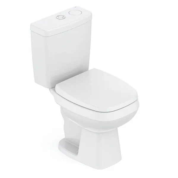 Kit Vaso Sanitário Com Caixa Acoplada Smart Clean Harpic E Assento Soft Close City Celite Preto