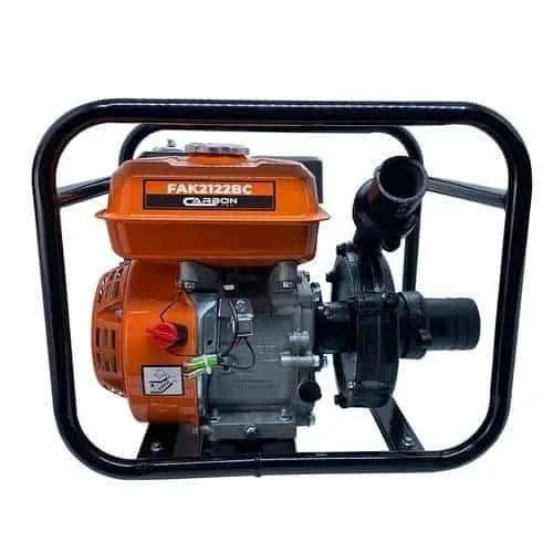 Motobomba a Gasolina 4T Centrífuga 2 Polegadas Partida Manual 212cc 7HP FAK2122B Carbon Fak